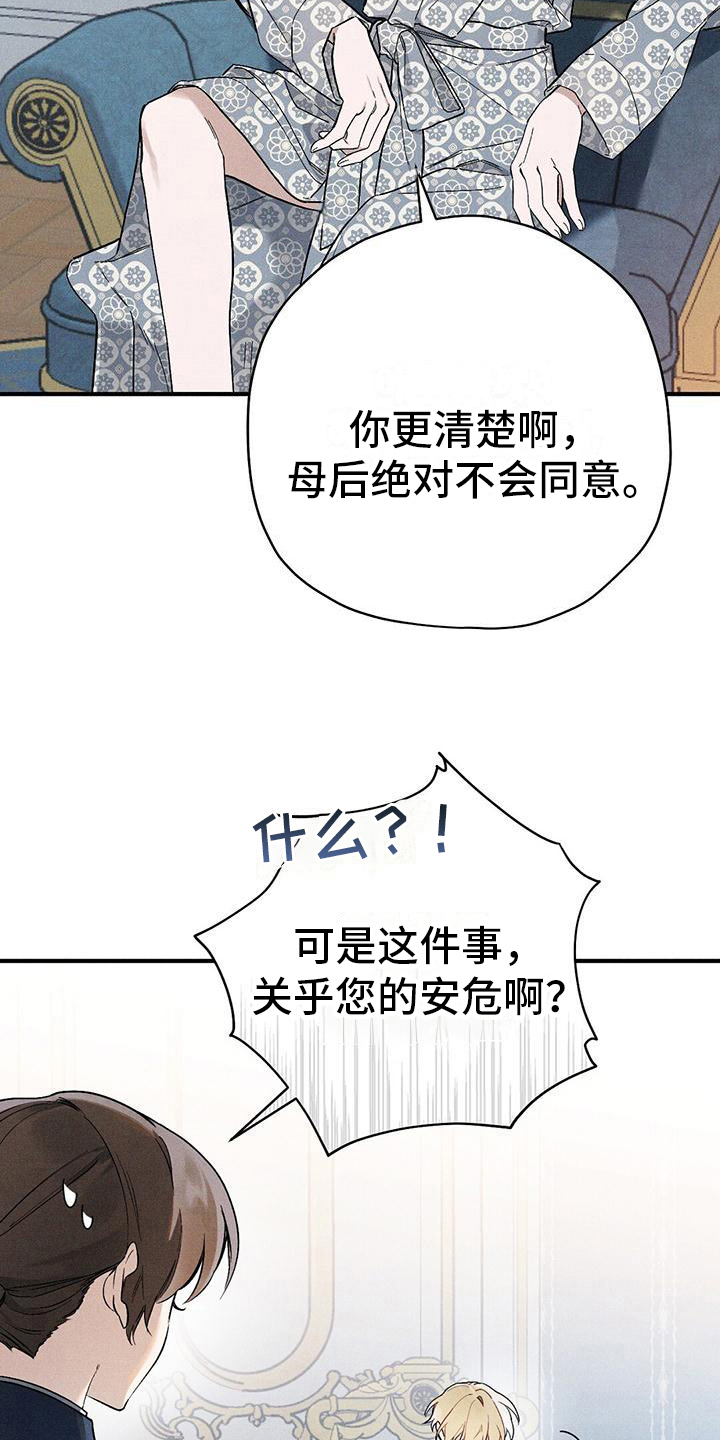 《皇室权谋》漫画最新章节第25章：决定免费下拉式在线观看章节第【20】张图片