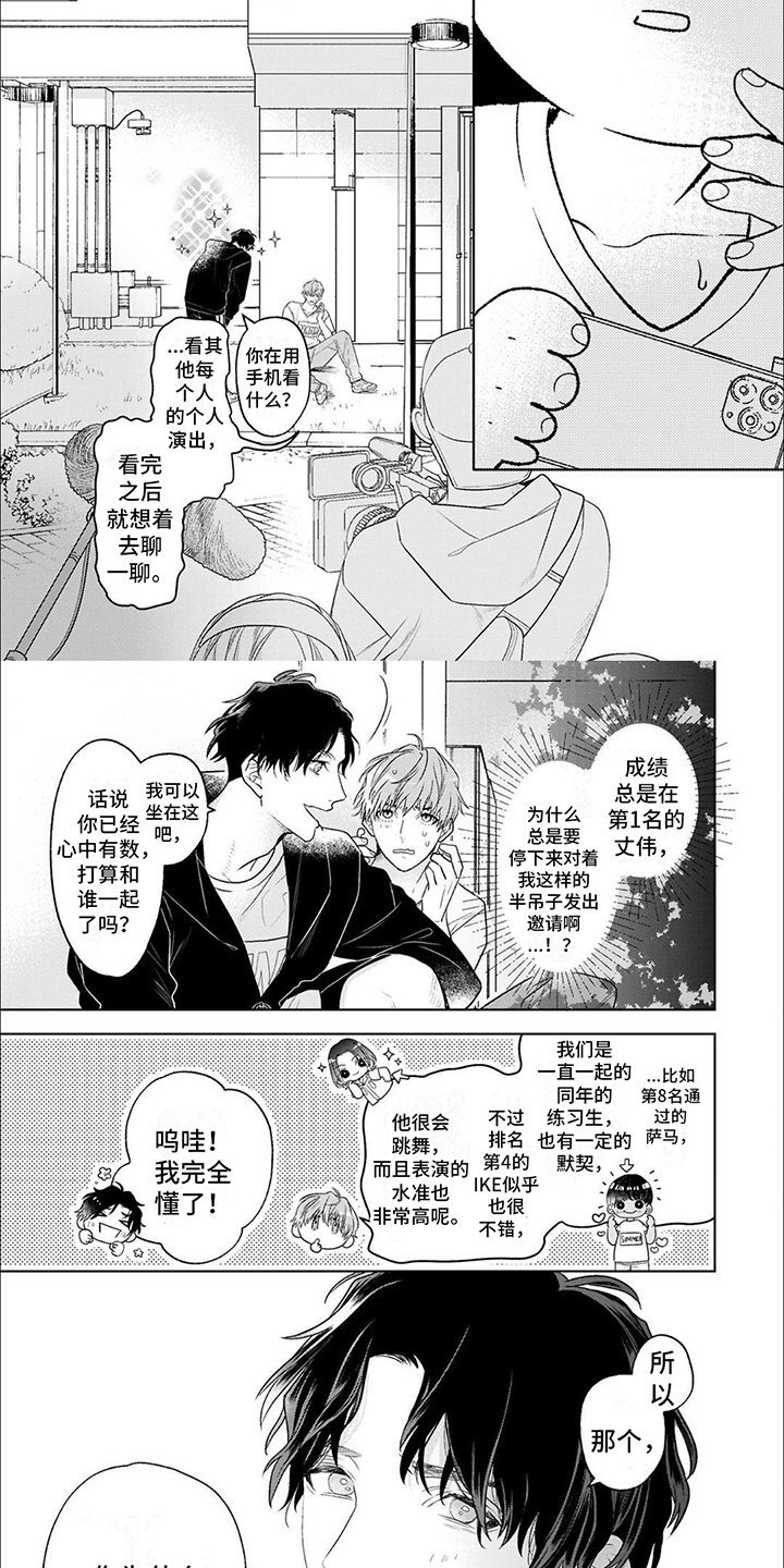 《你的名字是偶像》漫画最新章节第2章：邀请免费下拉式在线观看章节第【7】张图片