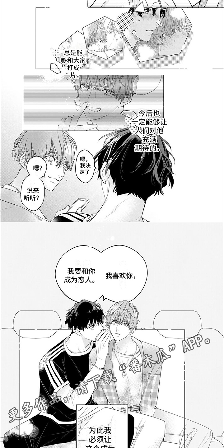 《你的名字是偶像》漫画最新章节第10章：心愿免费下拉式在线观看章节第【5】张图片