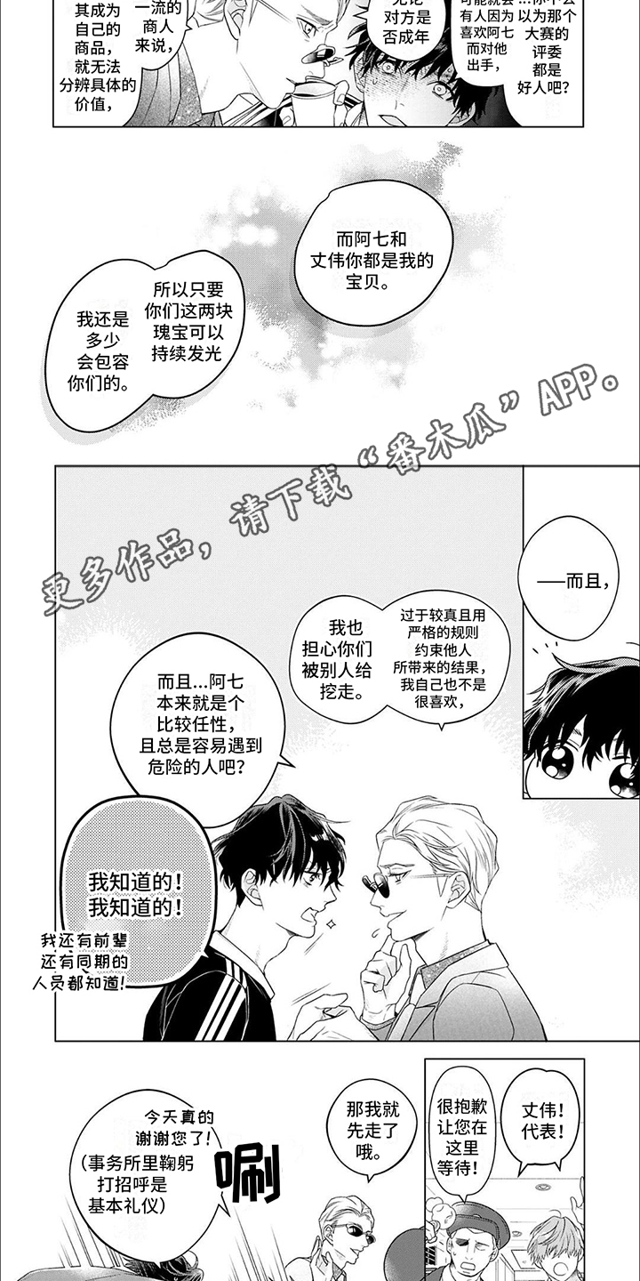 《你的名字是偶像》漫画最新章节第10章：心愿免费下拉式在线观看章节第【7】张图片