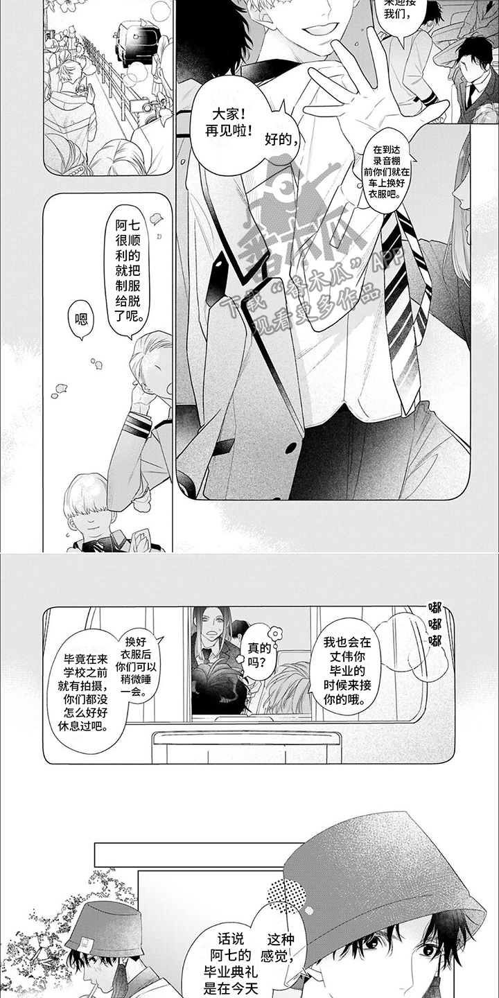 《你的名字是偶像》漫画最新章节第15章：占有欲免费下拉式在线观看章节第【5】张图片