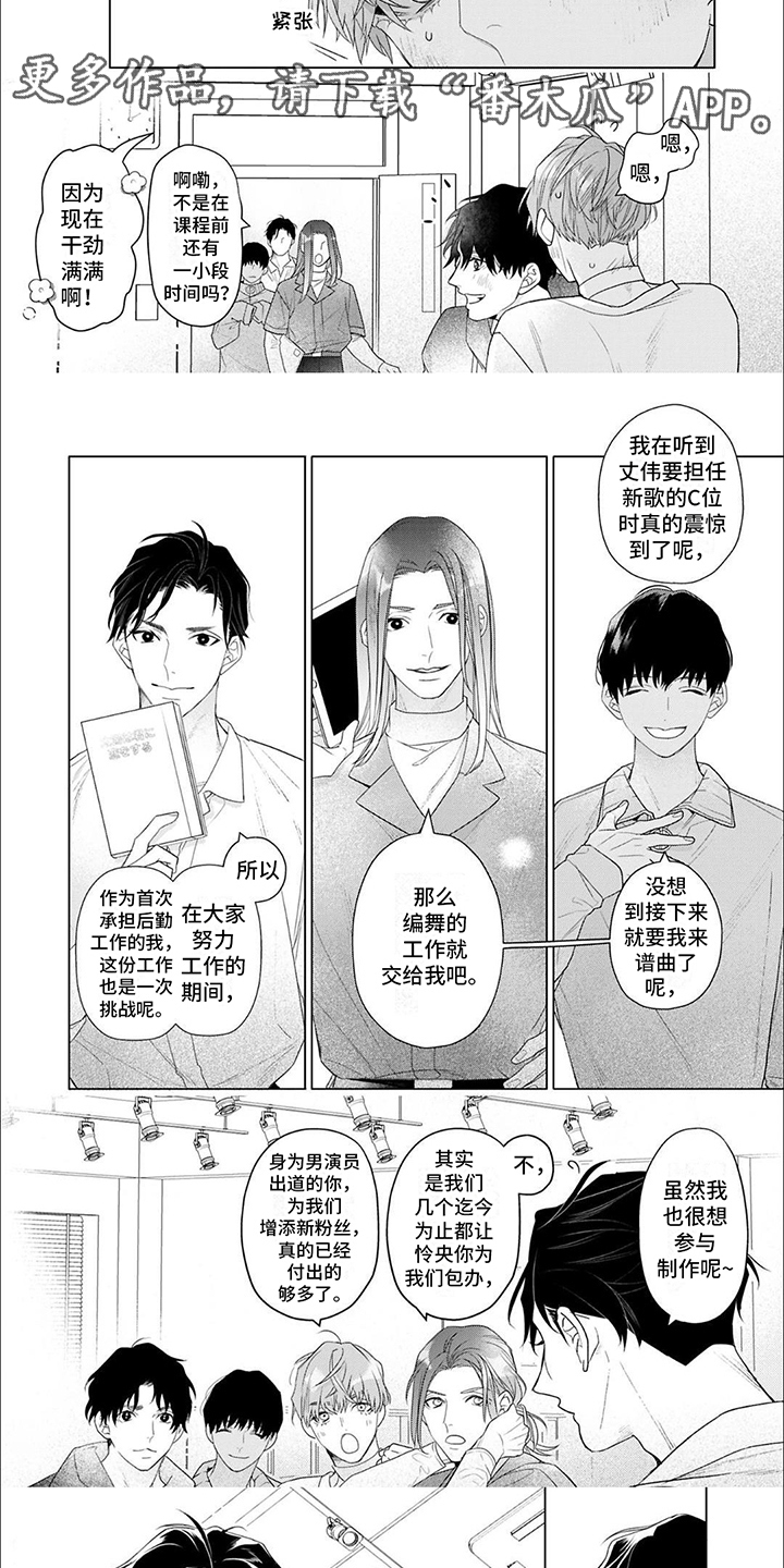 《你的名字是偶像》漫画最新章节第18章：下决心免费下拉式在线观看章节第【4】张图片