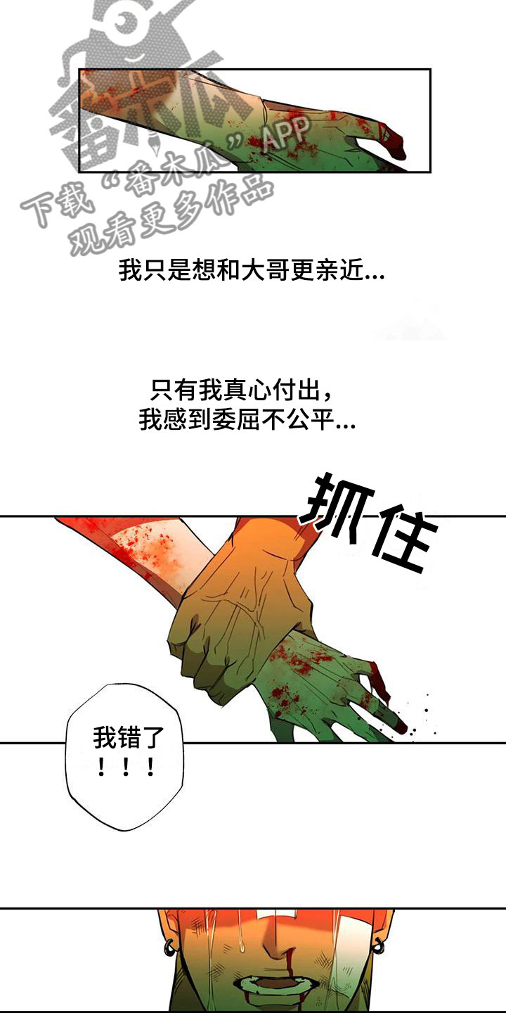 【疯批狂欢】漫画-（第5章：大哥的爱：逼问）章节漫画下拉式图片-第13张图片