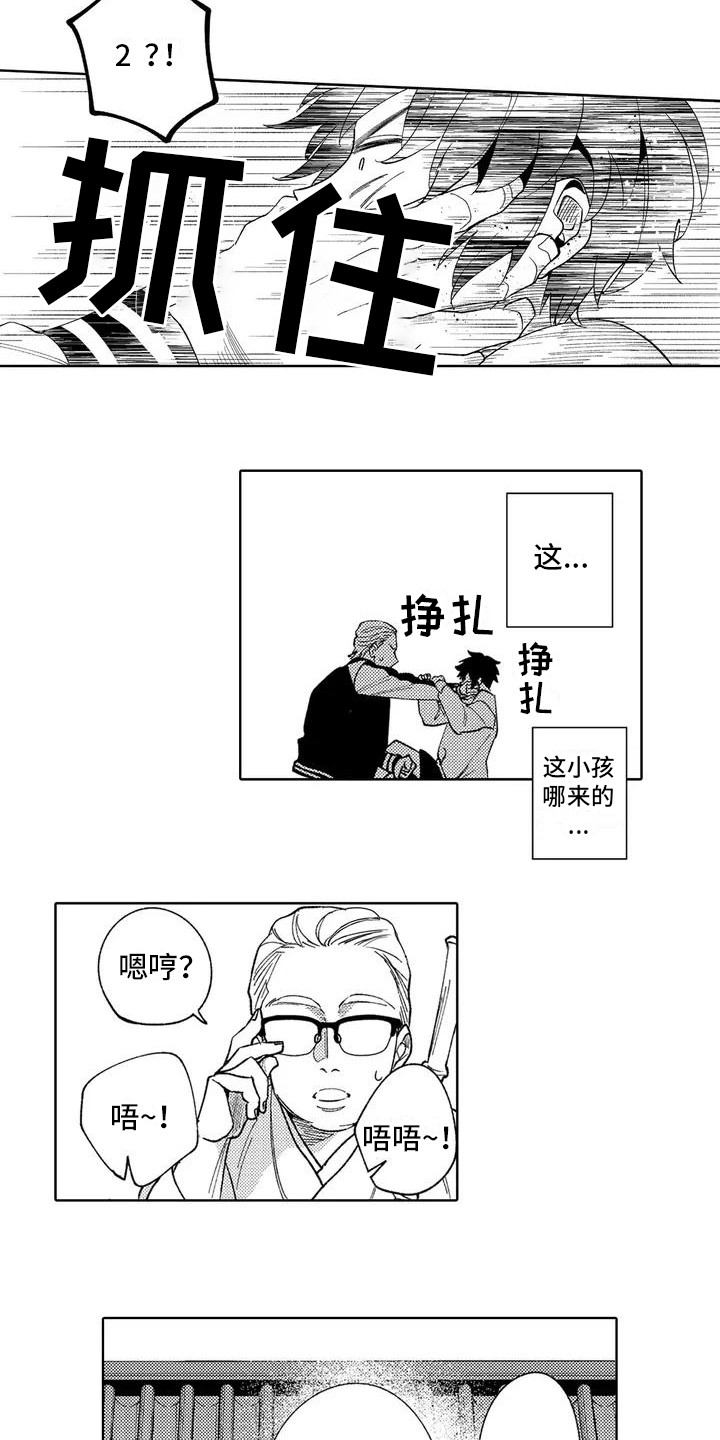 《狼害羞了》漫画最新章节第2章：特别的少年免费下拉式在线观看章节第【9】张图片