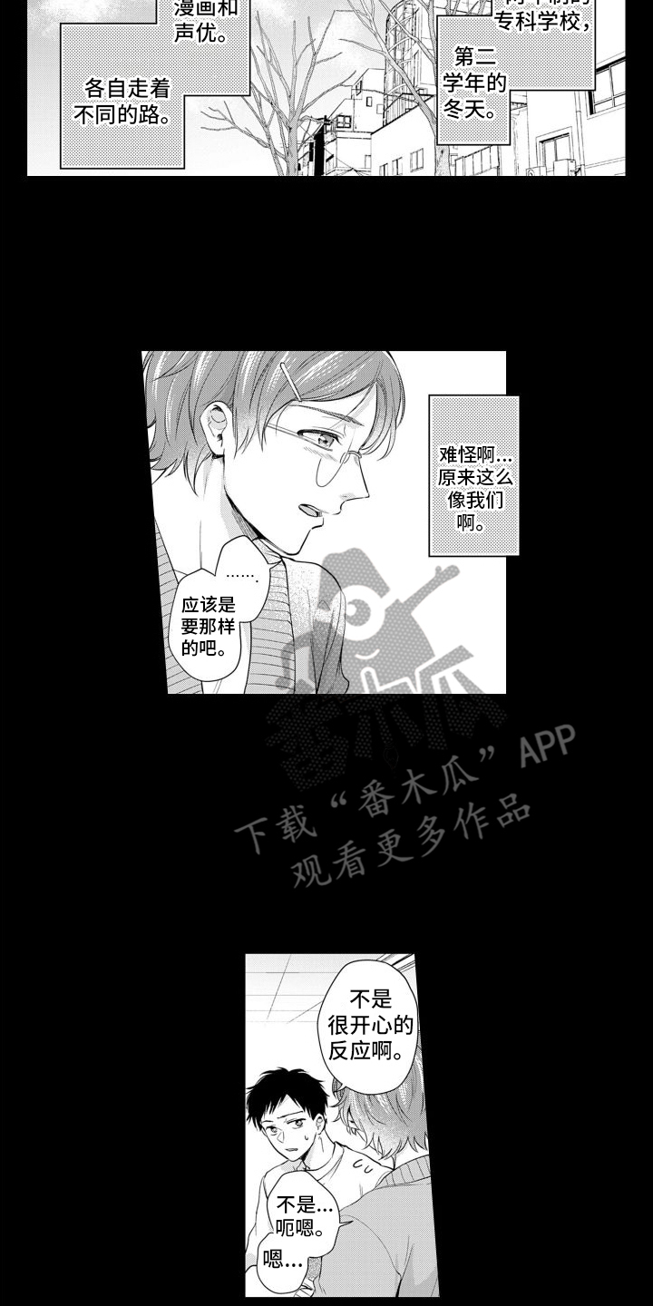 【配音演员与漫画家】漫画-（第14章：过去的梦）章节漫画下拉式图片-第2张图片