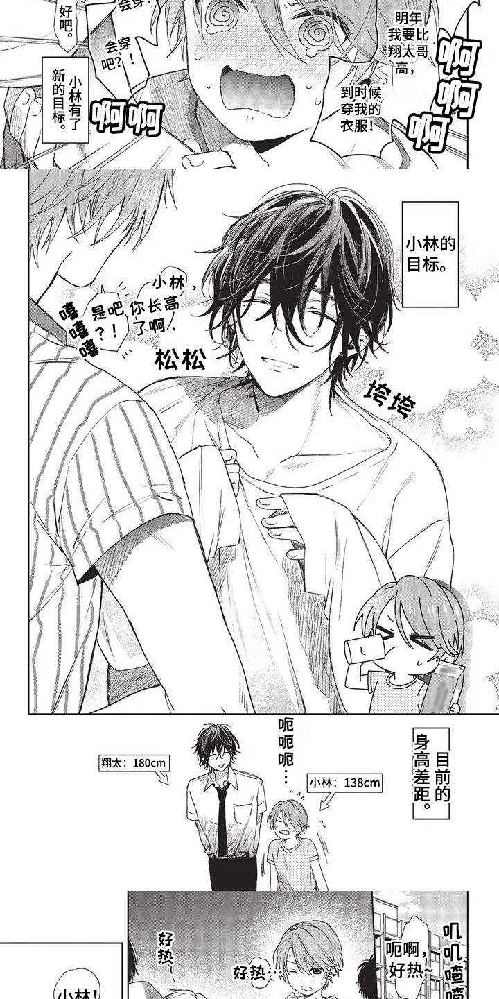 【温馨的兄弟俩】漫画-（第2章：间接接吻）章节漫画下拉式图片-第3张图片