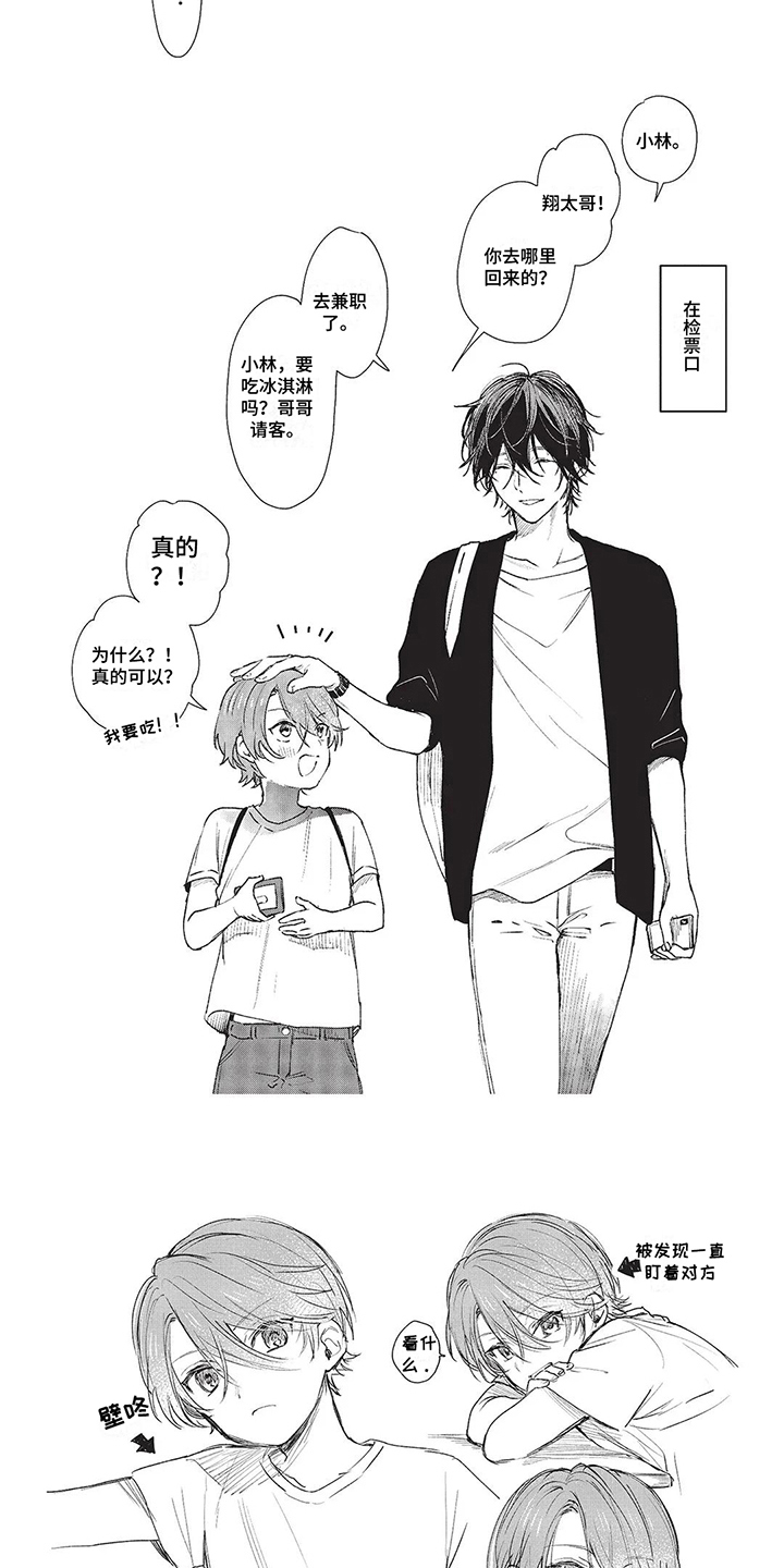 【温馨的兄弟俩】漫画-（第8章：帅气）章节漫画下拉式图片-第6张图片
