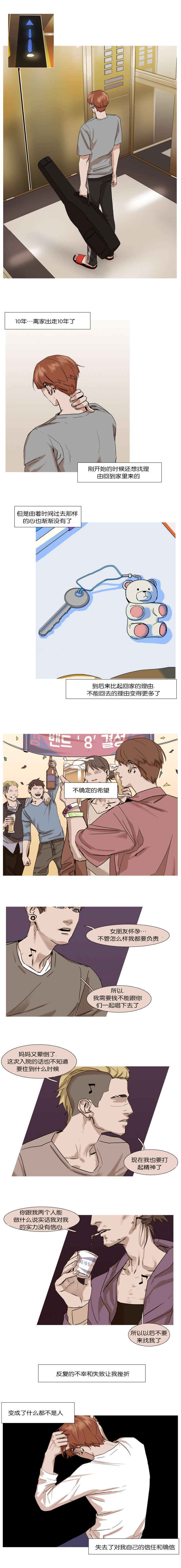 《离家歌手》漫画最新章节第12章爱我一下可以吗免费下拉式在线观看章节第【5】张图片