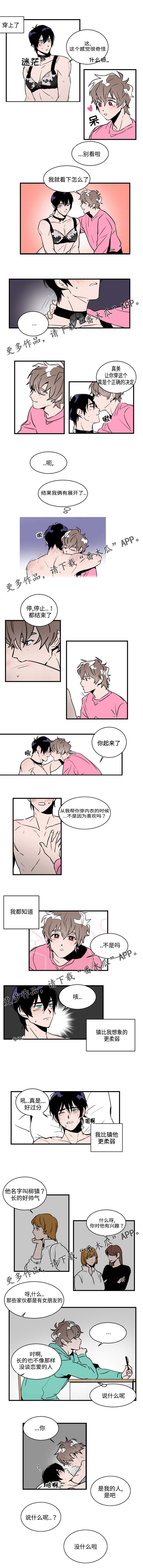 《穿着》漫画最新章节第10章朋友免费下拉式在线观看章节第【2】张图片