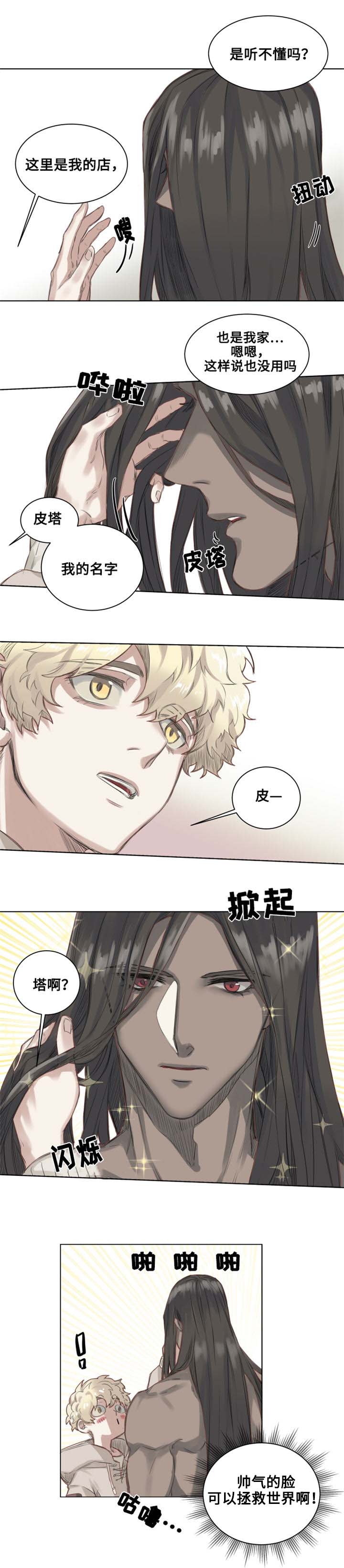 《魔法师皮塔》漫画最新章节第2章带回家免费下拉式在线观看章节第【10】张图片