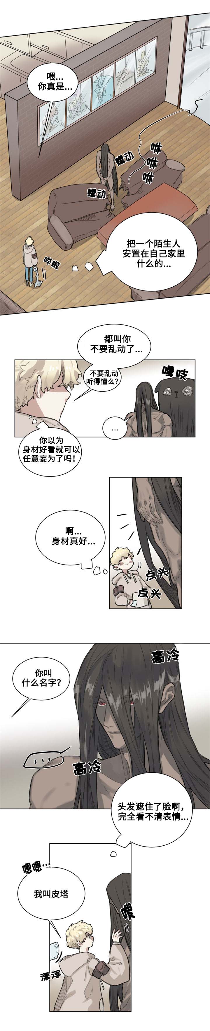 《魔法师皮塔》漫画最新章节第2章带回家免费下拉式在线观看章节第【11】张图片