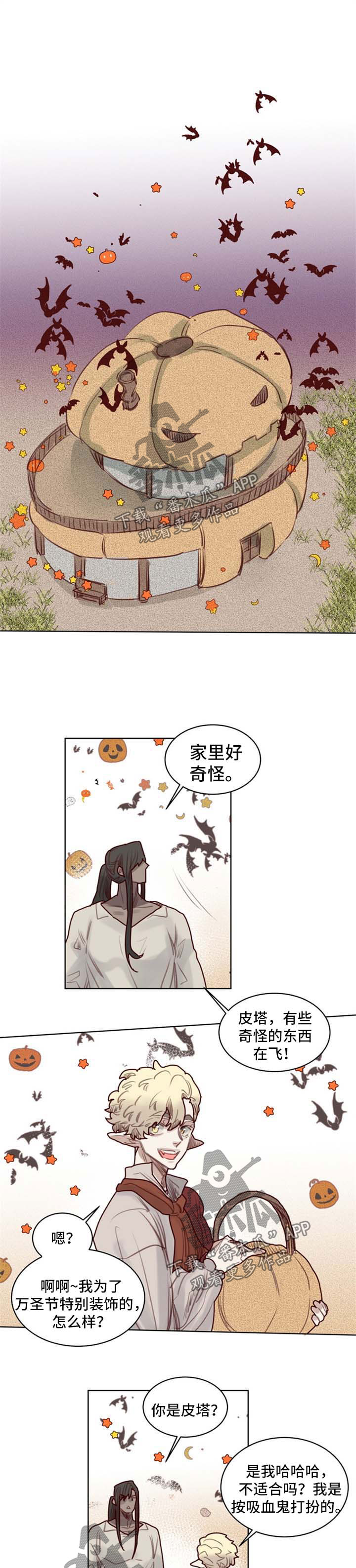 《魔法师皮塔》漫画最新章节第51章番外万圣节1免费下拉式在线观看章节第【6】张图片