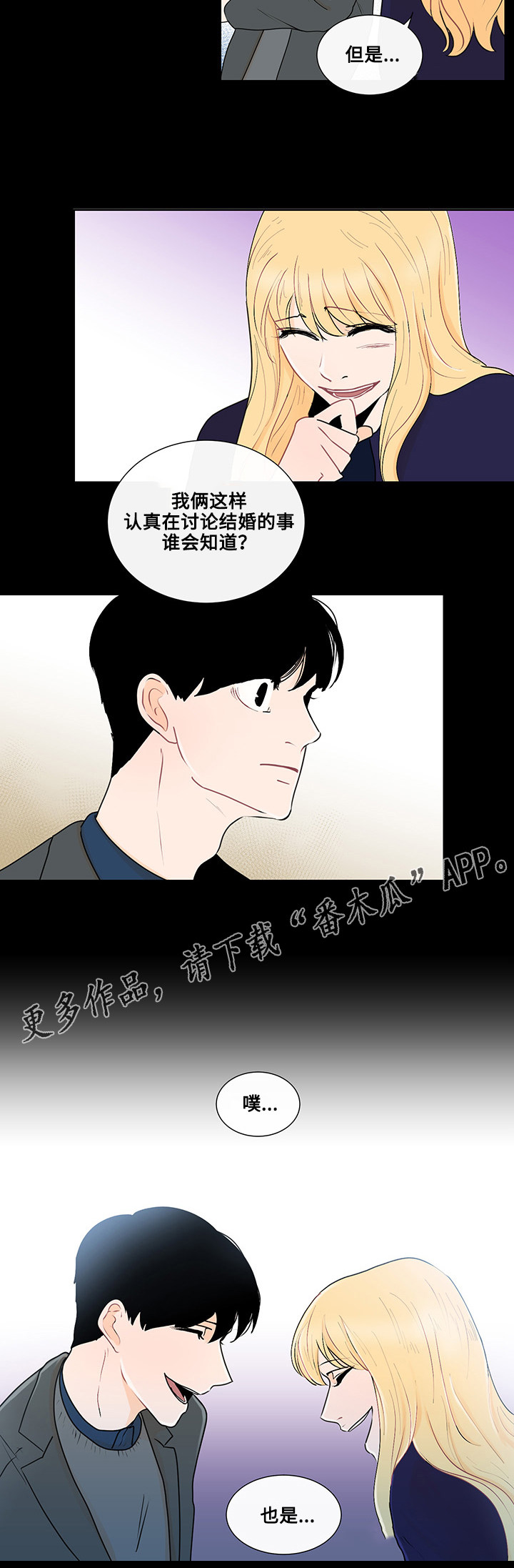 《商谈》漫画最新章节第26章结婚的话题免费下拉式在线观看章节第【7】张图片