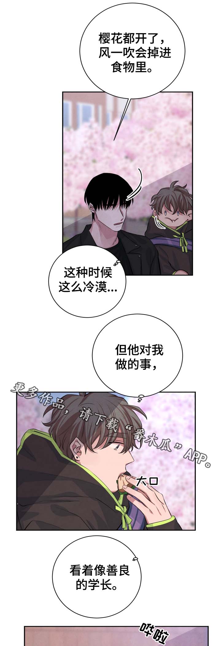 【感官味道】漫画-（第39章樱花）章节漫画下拉式图片-第4张图片