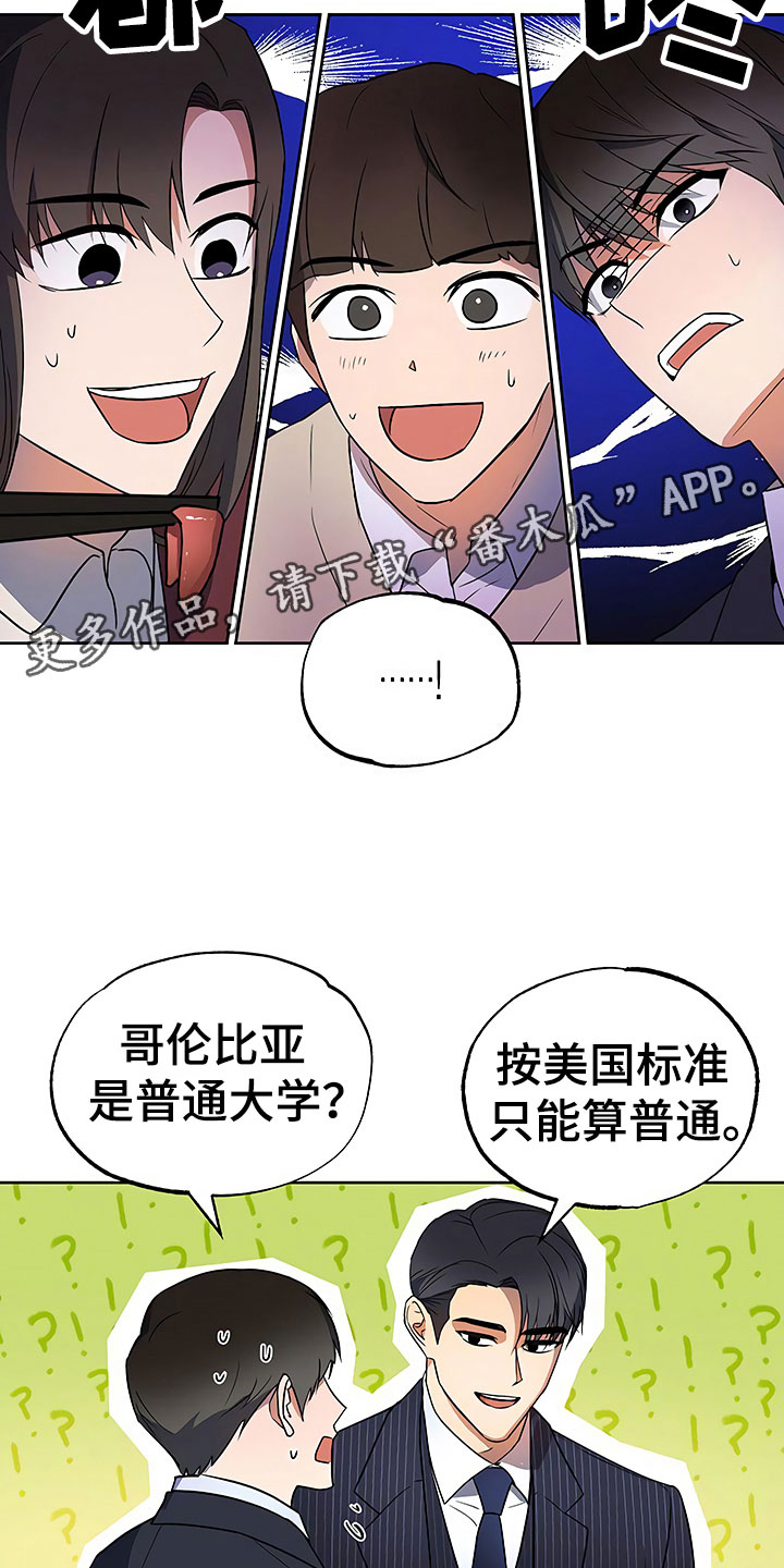 《歪打正着》漫画最新章节第19章普通大学免费下拉式在线观看章节第【2】张图片