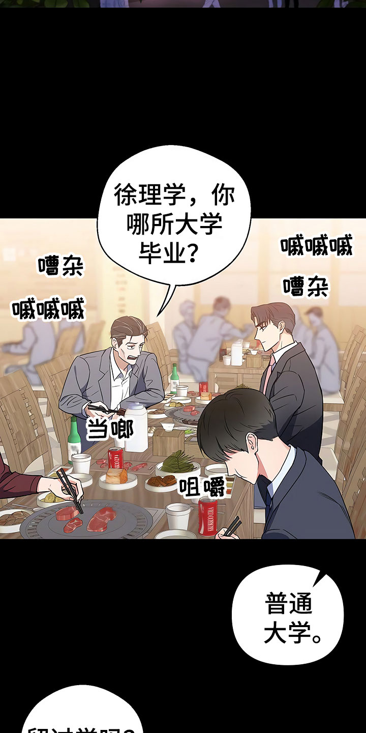 《歪打正着》漫画最新章节第3章新人欢迎会免费下拉式在线观看章节第【20】张图片