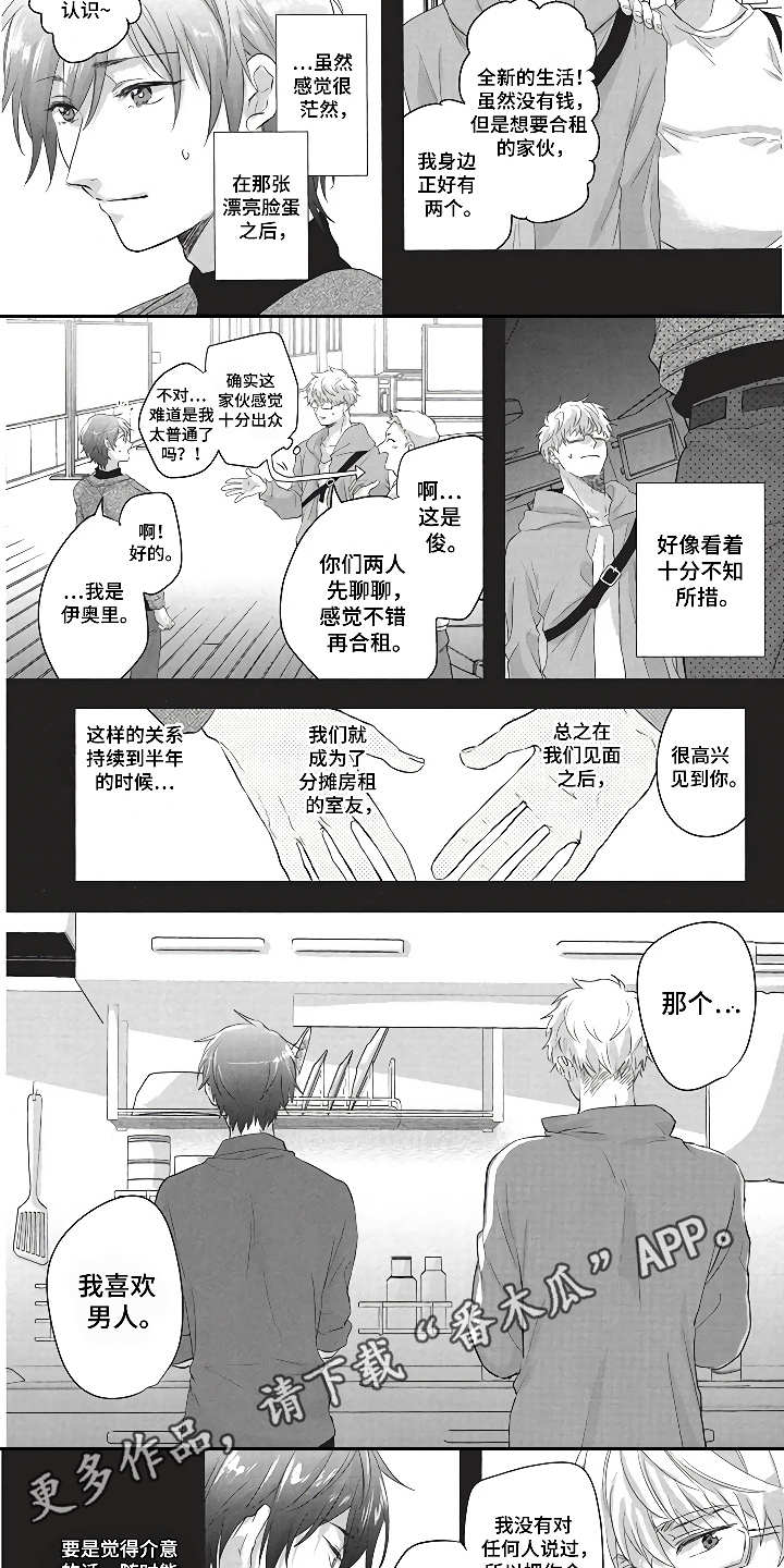 《燃烧青春》漫画最新章节第4章同居生活免费下拉式在线观看章节第【10】张图片