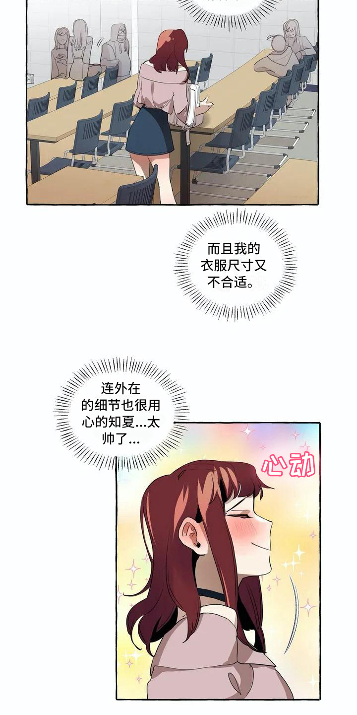 《橘味软糖》漫画最新章节第8章逛街免费下拉式在线观看章节第【15】张图片