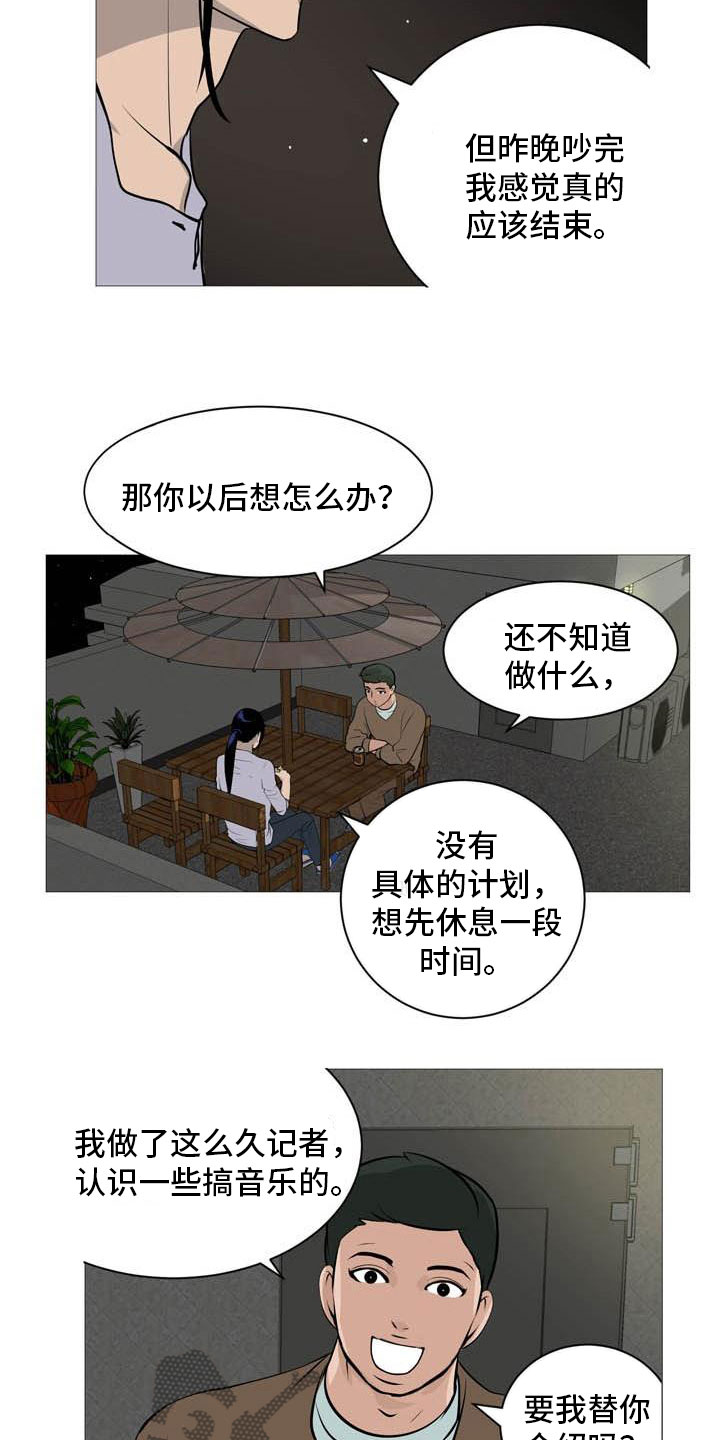 《男士之家》漫画最新章节第27章天台谈心免费下拉式在线观看章节第【6】张图片