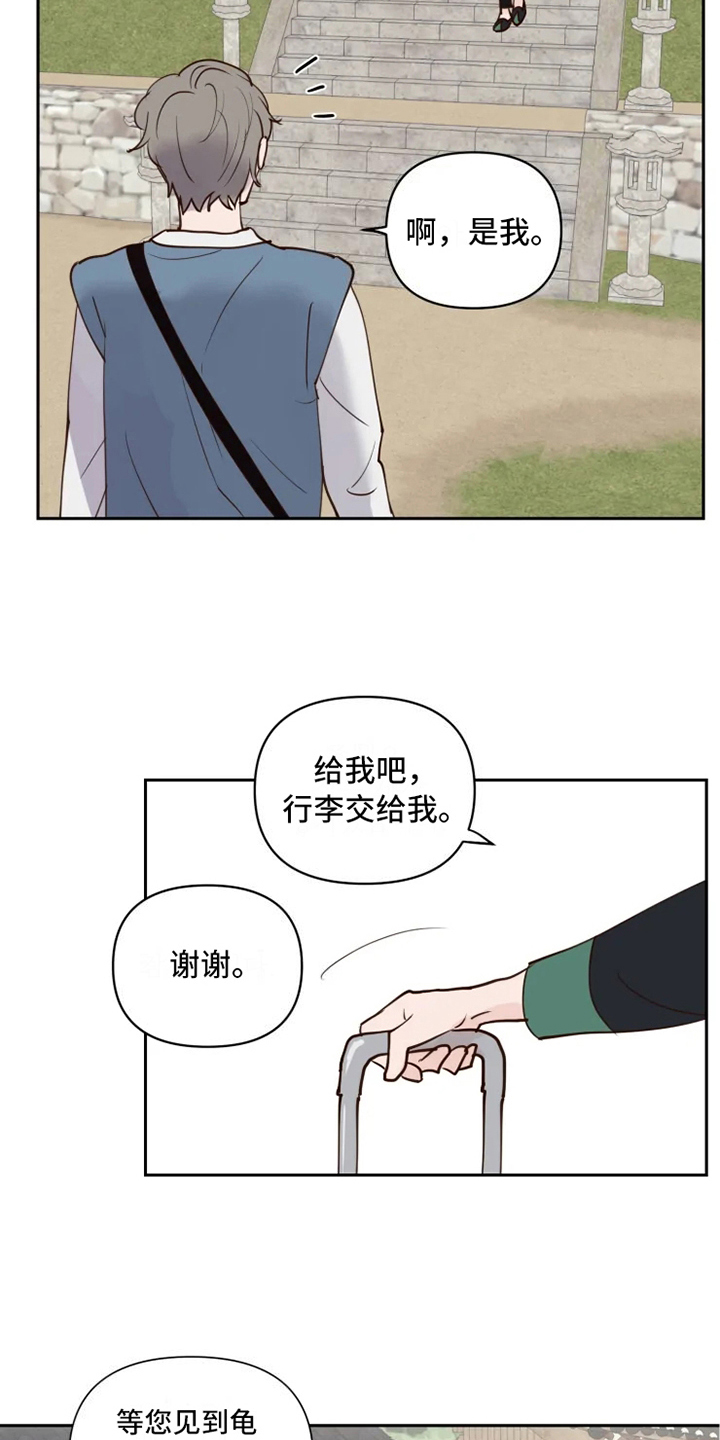 《龟兔同行》漫画最新章节第2章到达免费下拉式在线观看章节第【13】张图片