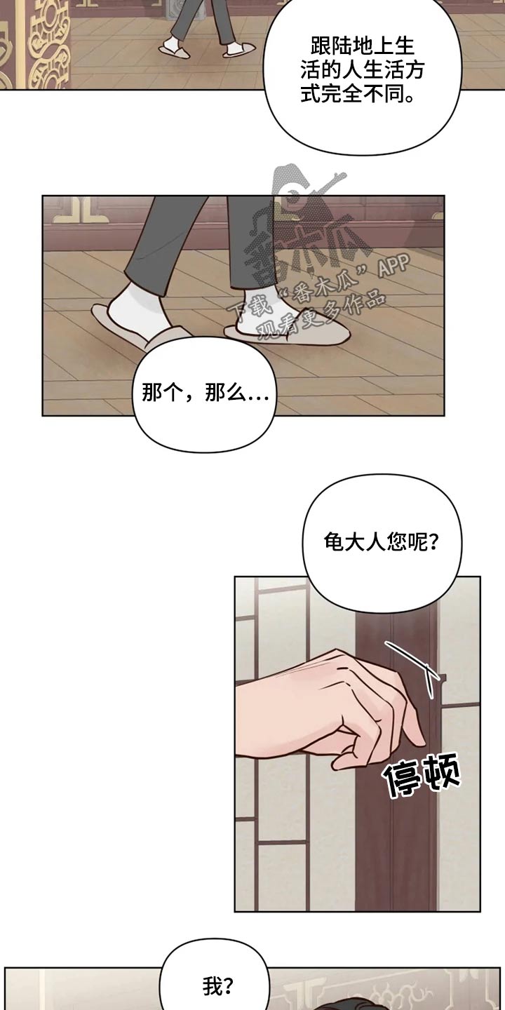 《龟兔同行》漫画最新章节第36章到访免费下拉式在线观看章节第【8】张图片