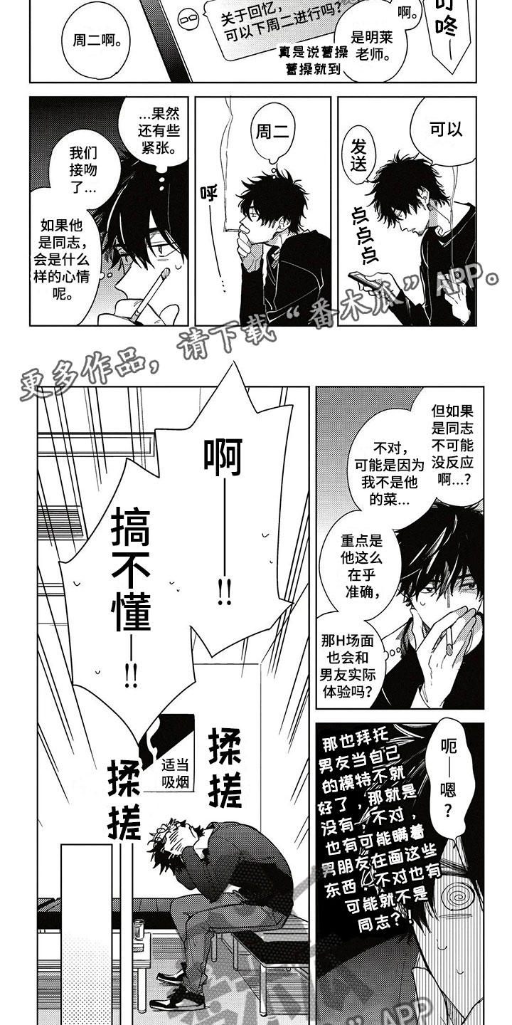 《呀这是漫画陷阱》漫画最新章节第4章得寸进尺免费下拉式在线观看章节第【6】张图片