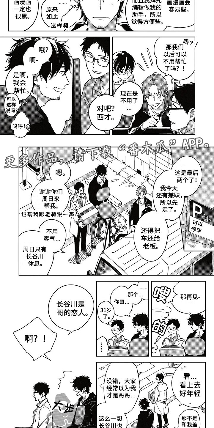 《呀这是漫画陷阱》漫画最新章节第13章不一样免费下拉式在线观看章节第【5】张图片