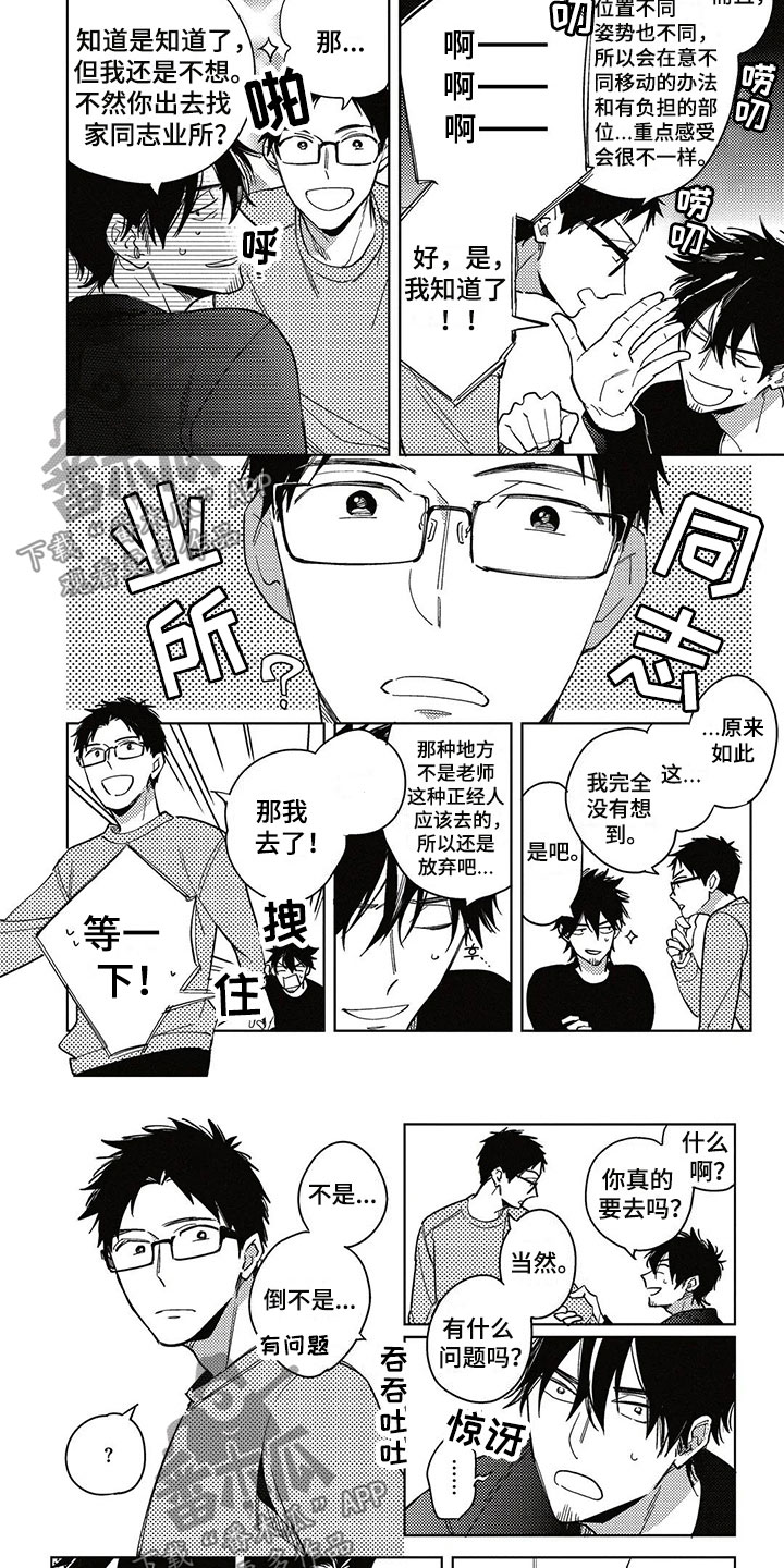 《呀这是漫画陷阱》漫画最新章节第15章换位免费下拉式在线观看章节第【2】张图片