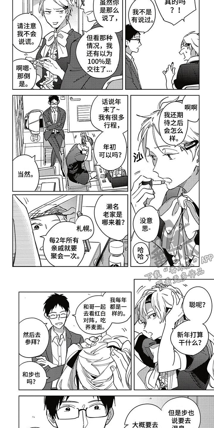 《呀这是漫画陷阱》漫画最新章节第20章新年免费下拉式在线观看章节第【6】张图片