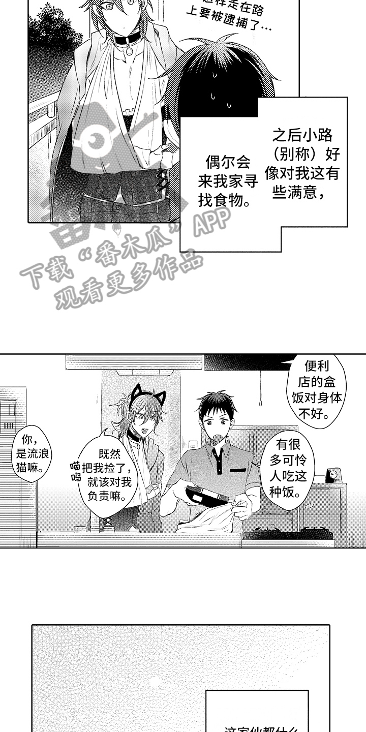 《我会喵喵叫》漫画最新章节第4章串门免费下拉式在线观看章节第【10】张图片