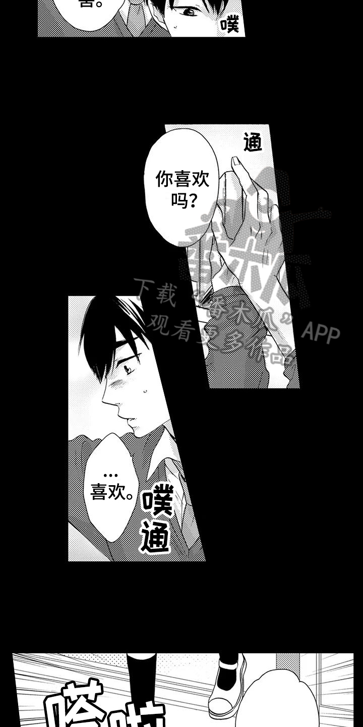 《爱在图书馆》漫画最新章节第8章心动免费下拉式在线观看章节第【10】张图片