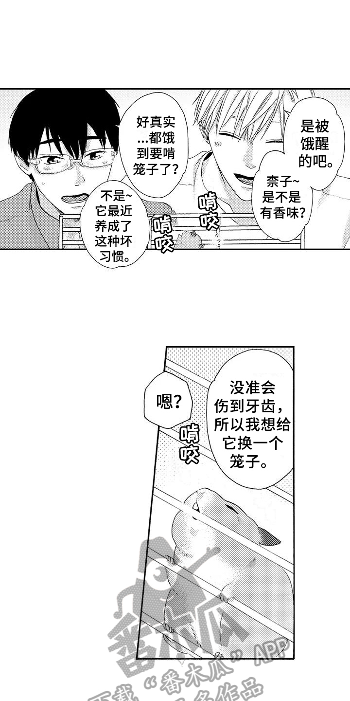 《爱在图书馆》漫画最新章节第18章做饭免费下拉式在线观看章节第【4】张图片