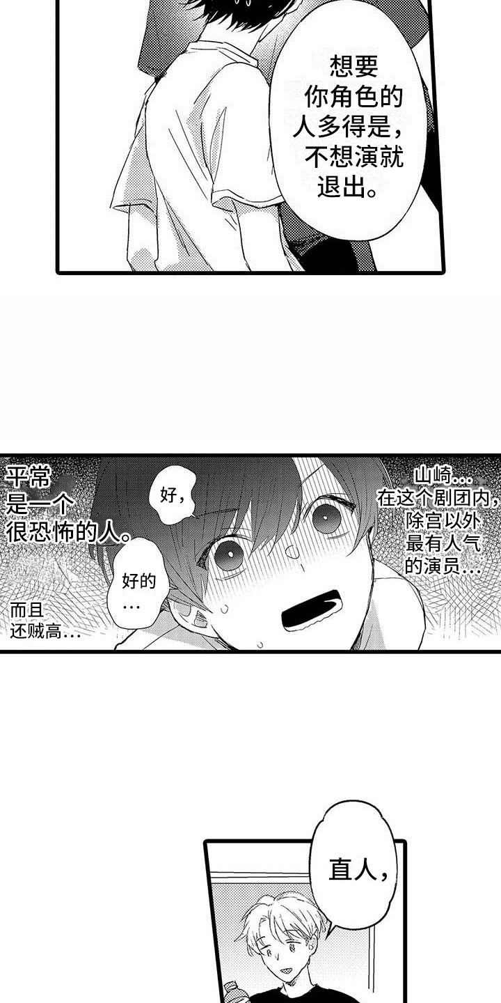 《演技派》漫画最新章节第3章吻免费下拉式在线观看章节第【21】张图片