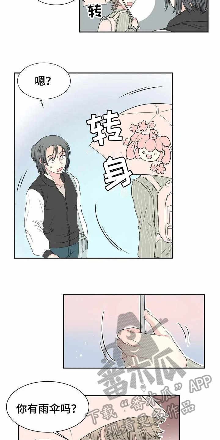 《御宅男友》漫画最新章节第6章雨伞免费下拉式在线观看章节第【8】张图片